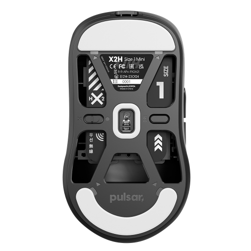 Pulsar X2H (High Hump) Wireless - Size 1 (Mini) - Black | Best Buy