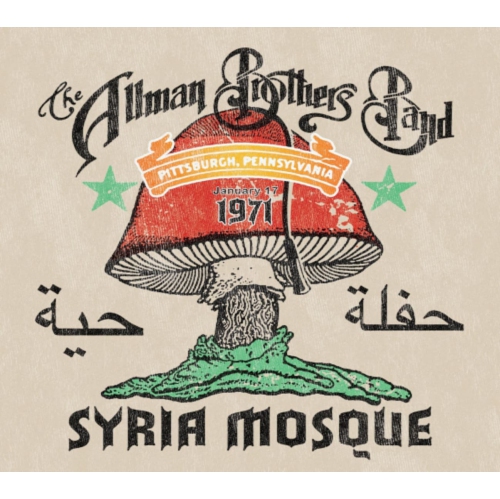 The Allman Brothers Band - SYRIA MOSQUE: PITTSBURGH, PA JANUARY 17, 1971 - [CD]