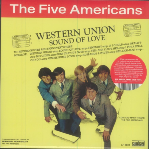 The Five Americans - Western Union - - [Vinyl]