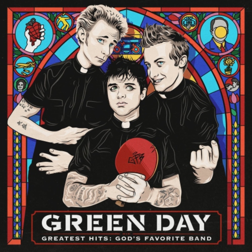 REPRISE / WEA  Day - Greatest Hits: God's Favorite Band - [Vinyl] In Green Best of Green Day all in 2 LPs