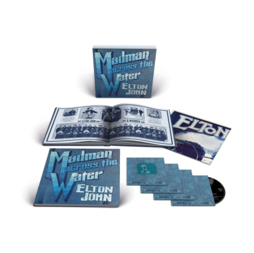 UNIVERSAL MUSIC INTL  Elton John - Madman Across The Water (50Th Anniversary) - (Large Item, Boxed Set, \w Blu-Ray, Deluxe Edition, Anniversary
