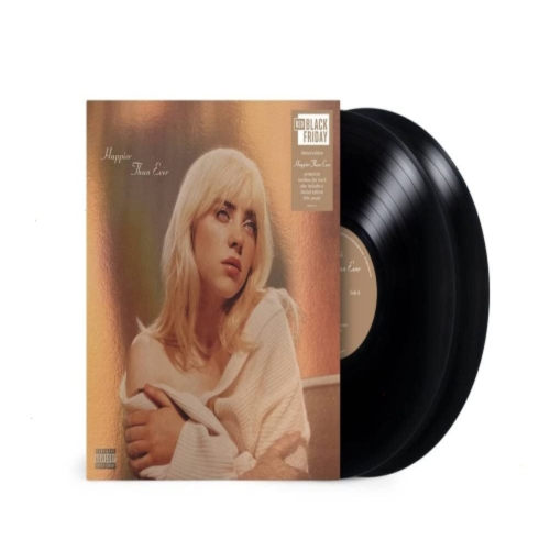 INTERSCOPE  Billie Eilish - Happier Than Ever - (Rsd Exclusive, Lithograph, Recycled / Recyclable, Poster) - [Vinyl]