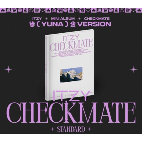 IMPERIAL DISTRI/INGR  Itzy - Checkmate (Yuna Ver.) - (Large Item, Sticker, Photo Book, Poster, Postcard) - [CD]