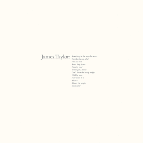 RHW  James Taylor - James Taylor's Greatest Hits (2019 Remaster) - [Vinyl] JTs best singles in a great, dead quiet pressing!  A must have for the James Taylor fan