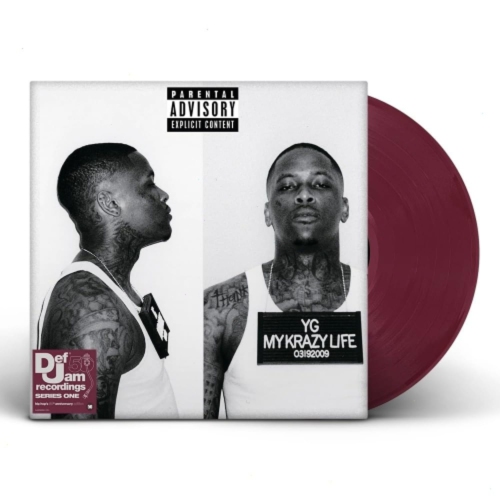 DEF JAM  Y.g. - My Krazy Life [Explicit Content] - (Parental Advisory Explicit Lyrics, Deluxe Edition, Limited Edition, Colored Vinyl, Burgundy)
