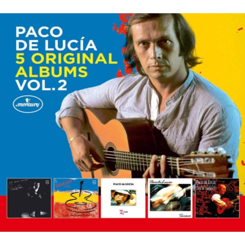 De Lucia, Paco - 5 ORIGINAL ALBUMS VOL. 2 - CD