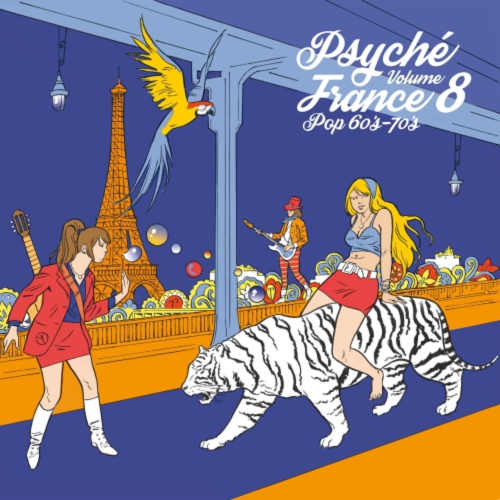 RHINO INTERNATIONAL  Various Artists - Psyche France 8 / Various [Import] - (Portugal - Import) - [Vinyl]