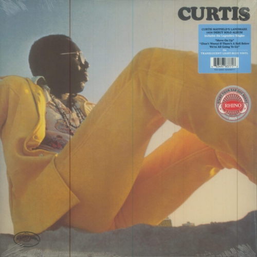 Curtis Mayfield - Curtis (syeor) - (140 Gram Vinyl, Colored Vinyl, Blue, Brick & Mortar Exclusive) - [Vinyl]