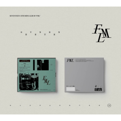 PLEDIS ENTERTAINMENT  Seventeen - Seventeen 10Th Mini Album 'fml' (A Ver.) - (Sticker, Poster, Photo Book, Photo / Photo Card, Postcard) - [CD]