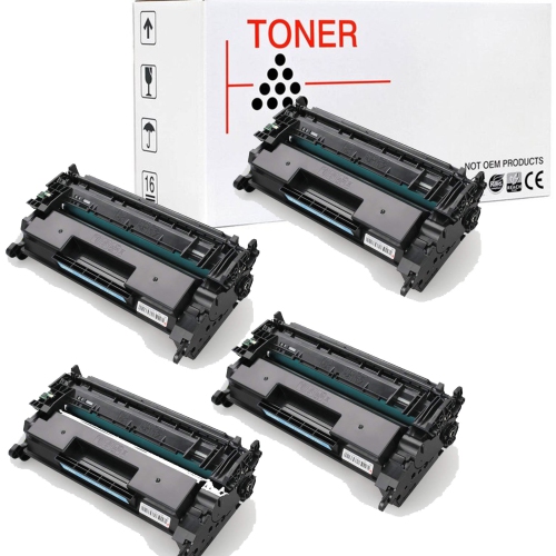 Max saving Compatible 4PK Toner Cartridge Replacement for HP 26A CF226A for Pro M402n M402dw M402dn Pro MFP M426fdw M426fdn M426dw Printer