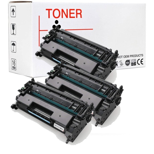 Max Saving Compatible Replacement for 3 Pack HP 26X Toner Cartridge for HP Printer M402d M402dn M402n MFP M426dw M426fdn M426fdw