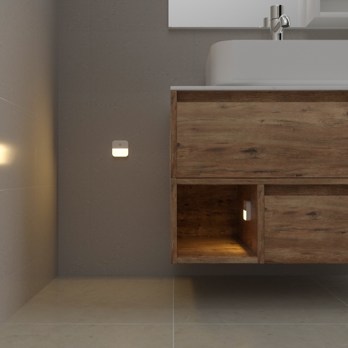 BAZZ Rechargeable 3000K Soft White Motion Sensor Night Light, U22311W