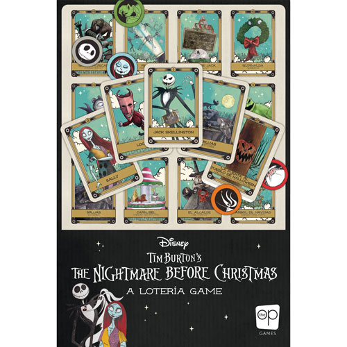 Jeu de société Disney Tim Burton's The Nightmare Before Christmas: A Loteria - Anglais