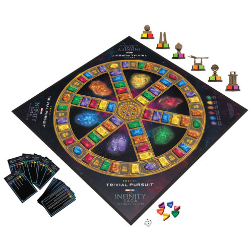 TRIVIAL PURSUIT: Marvel Cinematic Universe Ultimate Edition Board Game - English