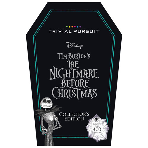 Trivial Pursuit: Jeu de cartes Tim Burton The Nightmare Before Christmas - Anglais