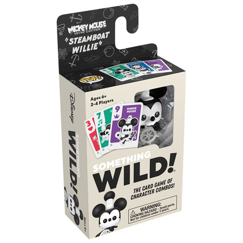 Something Wild! Steamboat Willie Card Game - English