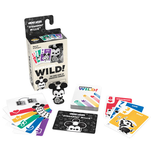 Something Wild! Steamboat Willie Card Game - English