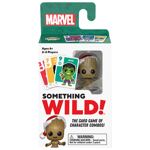 Something Wild! Marvel : Jeu de cartes Holiday Baby Groot - Anglais