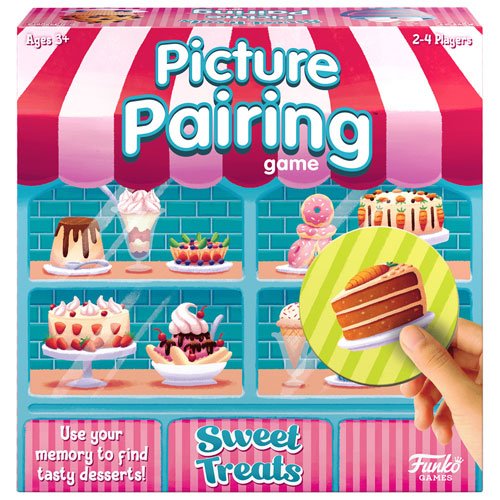 Jeu de société Picture Pairing: Sweet Treats - Anglais