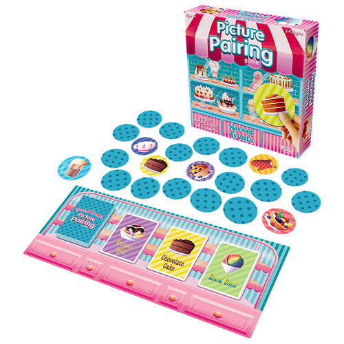 Picture Pairing: Sweet Treats Board Game - English