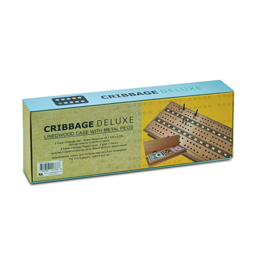 Ensemble de luxe de jeu de cribbage Tradeopia
