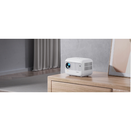 Yaber E1 Mini Projector with 5G WiFi and Bluetooth 5.2, 140 ISO Lumens 1080P