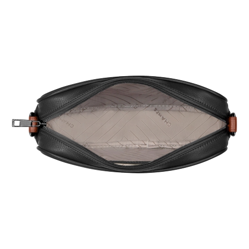 CHAMPS Onyx Collection Leather Camera Bag