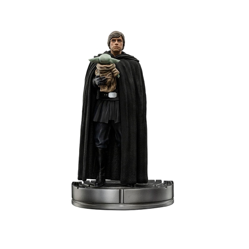 Star Wars Luke Skywalker and Grogu - The Mandalorian - Art Scale 1/10