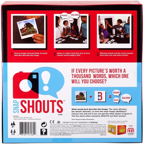 Snapshouts Card Game