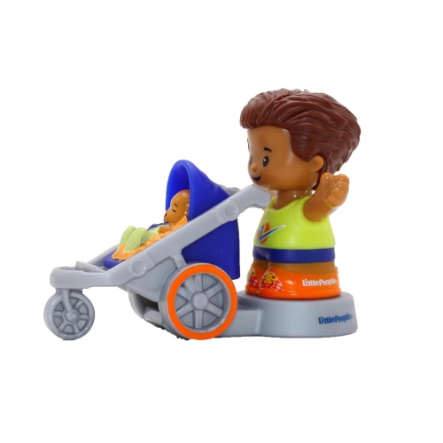 Little People, Boy et poussette de Fisher-Price