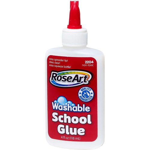 RoseArt – colle d’école lavable de 4 oz, l’emballage peut varier