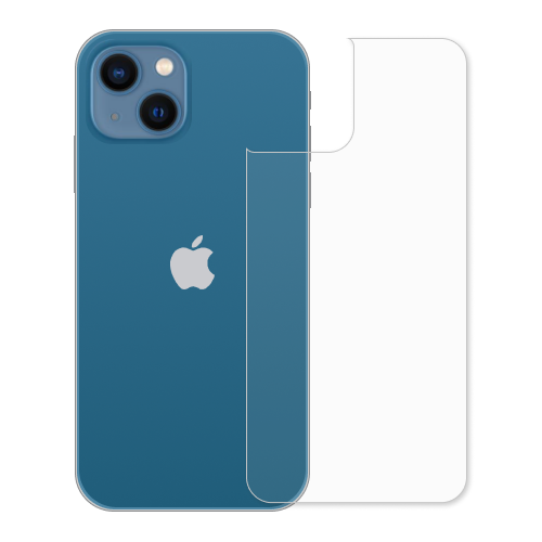 Ghost Armor iPhone 13 Clear Skin Back Protector - Military Grade Polyurethane - Lifetime Replacements