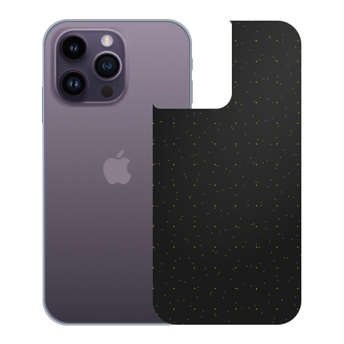 Ghost Armor Military Grade 3M Golden Dust Skin for iPhone 14 Pro - Lifetime Replacements