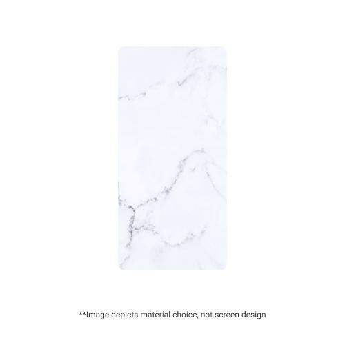 Ghost Armor iPhone 14 Plus White Marble Skin - 3M Military Grade - Lifetime Replacements