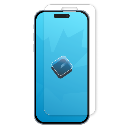 Ghost Armor iPhone 15 Screen Protector - Military Grade Polyurethane - Lifetime Replacements