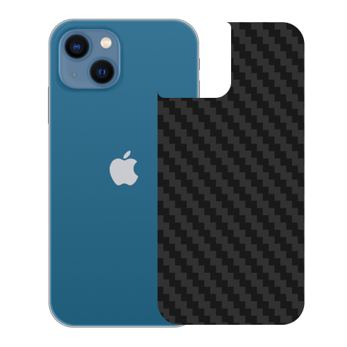 Ghost Armor iPhone 13 Black Carbon Skin - 3M Military Grade - Lifetime Replacements