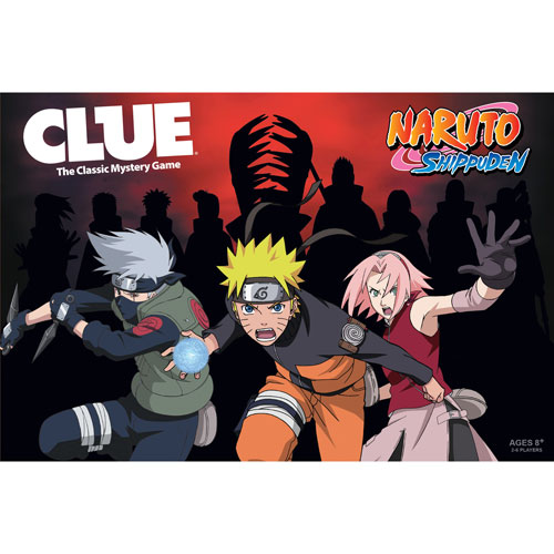 Clue Naruto Shippuden Board Game English Best Buy Canada