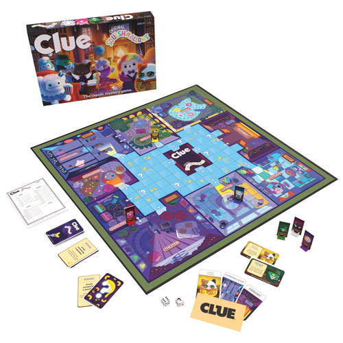 Clue: Squishmallows Board Game - English