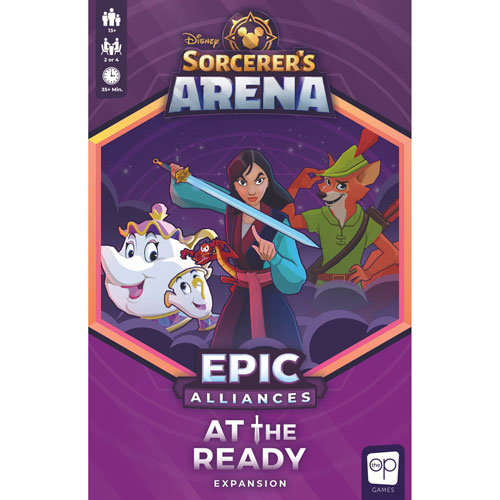 Disney Sorcerer's Arena: Epic Alliances At The Ready Expansion Card Game - English
