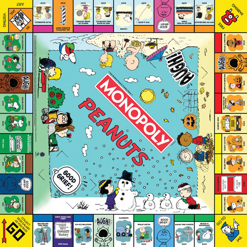 Monopoly: Peanuts Board Game - English