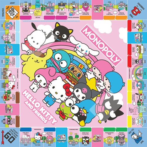 Monopoly: Hello Kitty & Friends Board Game - English