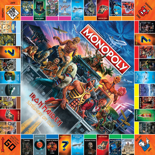 Monopoly: Iron Maiden Board Game - English