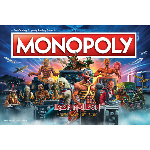 Monopoly: Iron Maiden Board Game - English