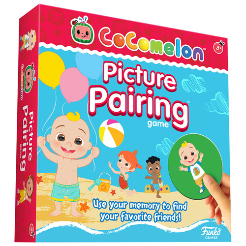 Cocomelon Picture Pairing Card Game - English