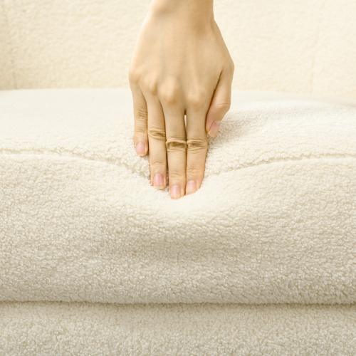 Fauteuil d'appoint moderne avec appuie-tête amovible, fauteuil en tonneau rembourré confortable pour le salon, la chambre à coucher, le bureau à