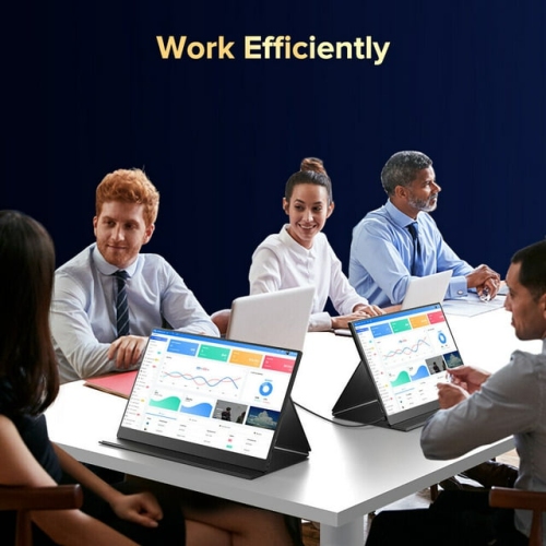 4K Gaming Monitor 15.6" USB-C HDMI 3840x2160 Portable Monitor Screen