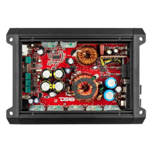 DS18 SXE-2500.1D/BK 1-CH Monoblock 2500W Peak Class-D Car Compact Amplifier