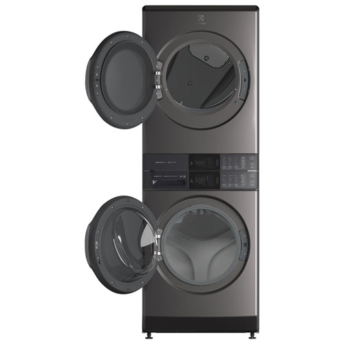 Electrolux 5.2 Cu. Ft. Electric Washer & 8 Cu. Ft. Dryer Laundry Centre - Titanium