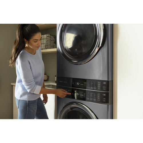 Electrolux 5.2 Cu. Ft. Electric Washer & 8 Cu. Ft. Dryer Laundry Centre - Titanium