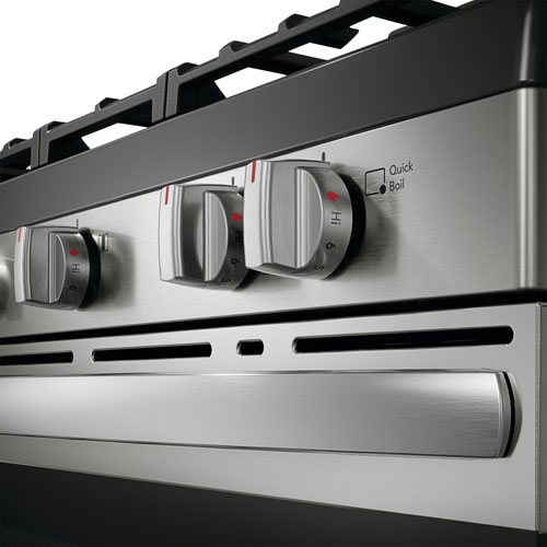 Frigidaire 30" 5.1 Cu. Ft. 5-Burner Freestanding Gas Range (FCRG3062AS) - Stainless Steel